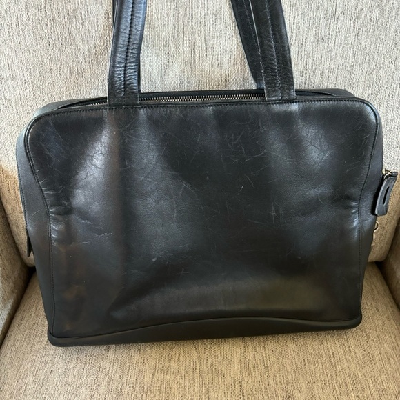 Prada Vintage Black Work Bag - Picture 7 of 16